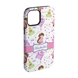 Princess Print iPhone Case - Rubber Lined - iPhone 15 Pro (Personalized)