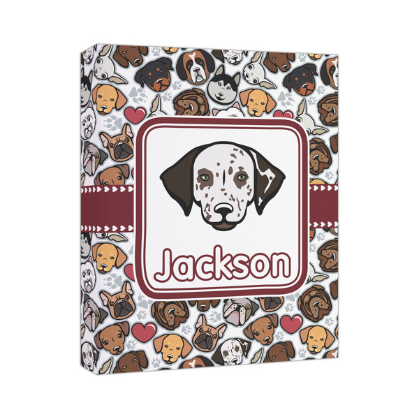 Custom Dog Faces Canvas Print - 11x14 (Personalized)