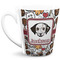 Dog Faces 12 Oz Latte Mug - Front Full