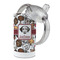 Dog Faces 12 oz Stainless Steel Sippy Cups - Top Off