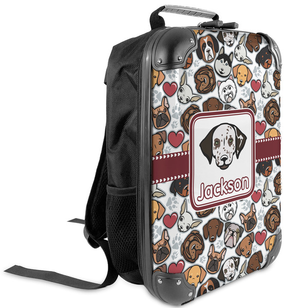 Custom Dog Faces Kids Hard Shell Backpack (Personalized)
