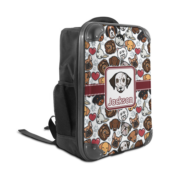 Dog Faces 15" Backpack - ANGLE VIEW