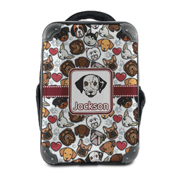 Dog Faces 15" Hard Shell Backpack (Personalized)