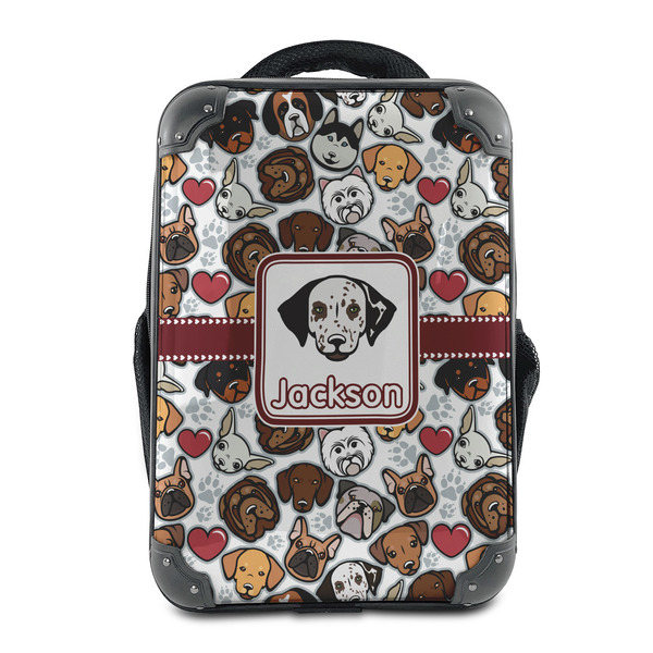 Custom Dog Faces 15" Hard Shell Backpack (Personalized)