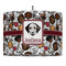 Dog Faces Drum Pendant Lamp (Personalized)