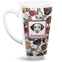 Dog Faces Latte Mug (Personalized)