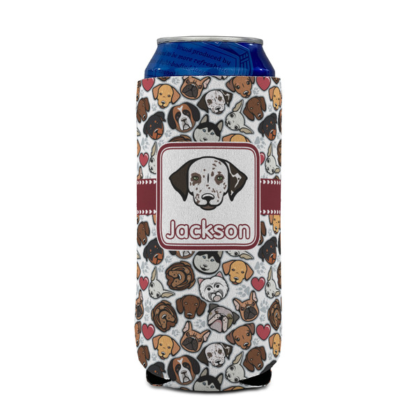 Dog Faces 16oz Can Sleeve - FRONT (on can)