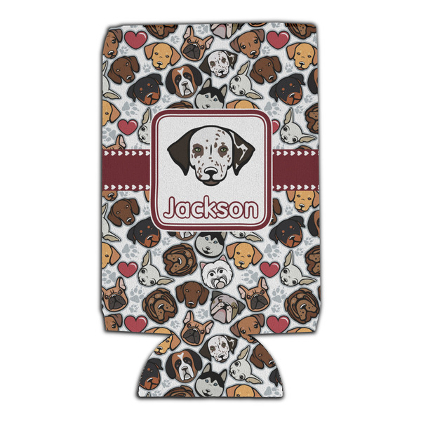 Dog Faces 16oz Can Sleeve - Set of 4 - FRONT