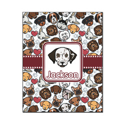 Dog Faces Wood Print - 16x20 (Personalized)