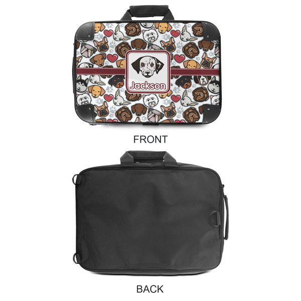 Dog Faces 18" Laptop Briefcase - APPROVAL