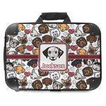 Dog Faces Hard Shell Briefcase - 18" (Personalized)