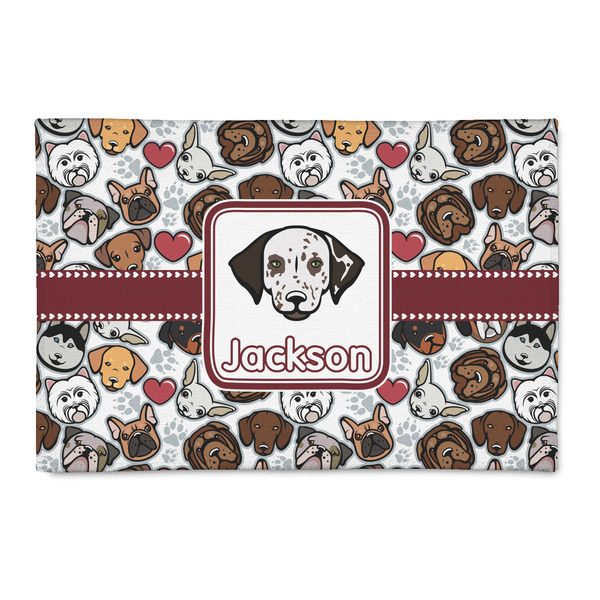 Custom Dog Faces 2' x 3' Indoor Area Rug (Personalized)