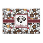 Dog Faces Patio Rug (Personalized)