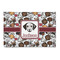 Dog Faces 2'x3' Patio Rug - Front/Main