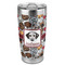 Dog Faces 20oz Stainless Steel Double Wall Tumbler - Full Print (Personalized)