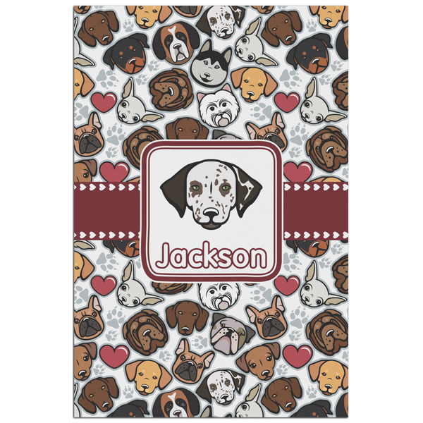 Custom Dog Faces Poster - Matte - 24x36 (Personalized)