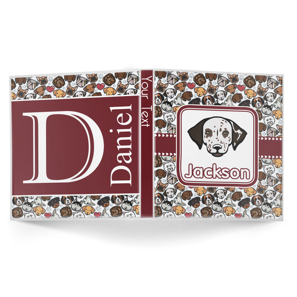 Dog Faces 3-Ring Binder Approval- 1in