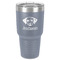 Dog Faces 30 oz Stainless Steel Tumbler - Grey - Single-Sided (Personalized)