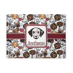 Dog Faces 5' x 7' Patio Rug (Personalized)