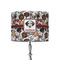 Dog Faces 8" Drum Lamp Shade - Fabric (Personalized)