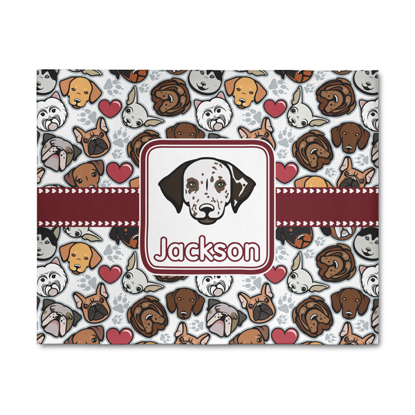 Custom Dog Faces 8' x 10' Patio Rug (Personalized)