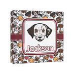 Dog Faces Canvas Print - 8x8 (Personalized)