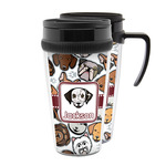 Dog Faces Acrylic Travel Mug (Personalized)