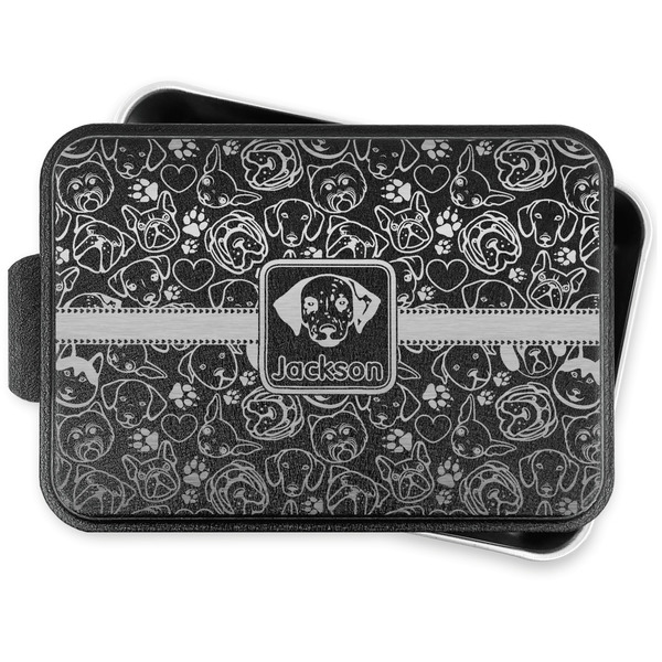 Custom Dog Faces Aluminum Baking Pan with Lid (Personalized)