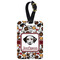 Dog Faces Metal Luggage Tag w/ Name or Text