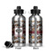 Dog Faces Aluminum Water Bottle - Front and Back