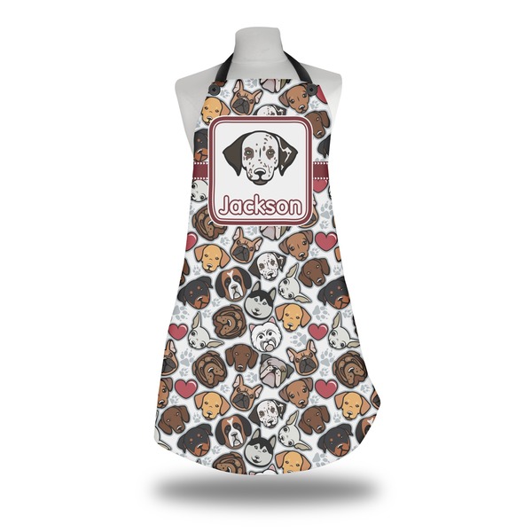 Custom Dog Faces Apron w/ Name or Text