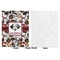 Dog Faces Baby Blanket (Single Side - Printed Front, White Back)