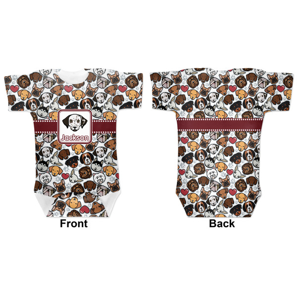 Dog Faces Baby Bodysuit Approval