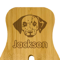 Dog Faces Bamboo Salad Mixing Hand (Personalized)