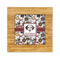 Dog Faces Bamboo Trivet with 6" Tile - FRONT