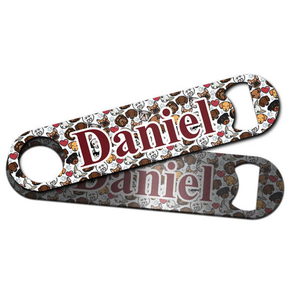 Dog Faces Bar Bottle Opener - Main