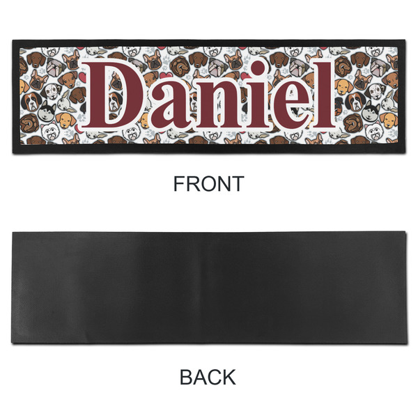 Dog Faces Bar Mat - Large - APPROVAL