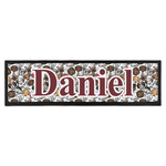 Dog Faces Bar Mat - Large (Personalized)