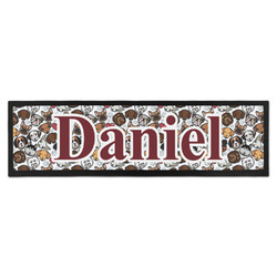 Dog Faces Bar Mat (Personalized)