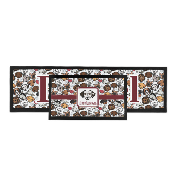 Dog Faces Bar Mat - Parent Main
