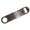 Dog Faces Bar Bottle Opener - Silver w/ Name or Text