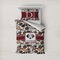Dog Faces Duvet Cover Set - Twin (Personalized)