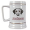 Dog Faces Beer Stein - Front View