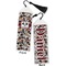 Dog Faces Bookmark with tassel - Front and Back