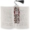Dog Faces Bookmark with tassel - In book