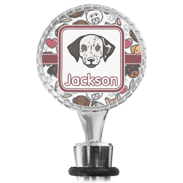 Dog Faces Bottle Stopper Main View