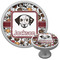 Dog Faces Cabinet Knob (Silver) (Personalized)