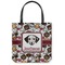 Dog Faces Canvas Tote Bag - Small - 13"x13" (Personalized)