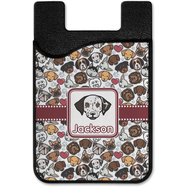 Dog Faces Cell Phone Credit Card Holder