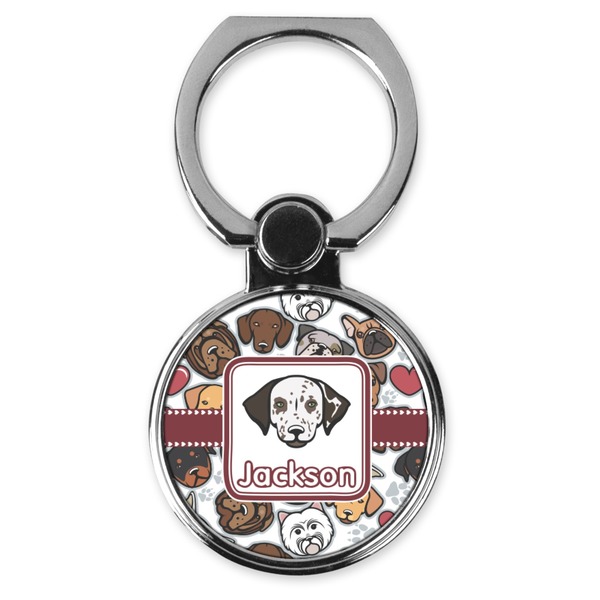 Custom Dog Faces Cell Phone Ring Stand & Holder (Personalized)